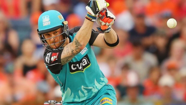 Brendon McCullum could be suspended for the Heat's next match.