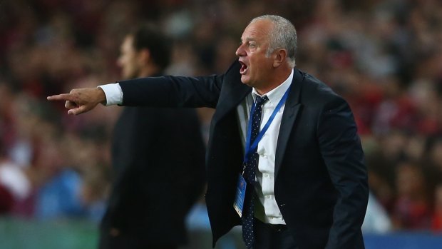Cautious: Graham Arnold says the mobility of the Japanese players poses a danger to Sydney FC.