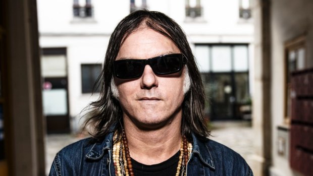 The reformed Anton Newcombe of the Brian Jonestown Massacre, in Paris.