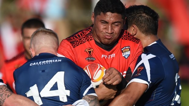 Game changer: Jason Taumalolo made waves when he announced his intention to turn out for Tonga at the Rugby League World Cup.