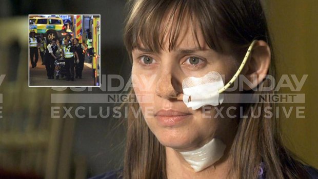 London attack survivor Candice Hedge has signed a deal with Channel Seven.