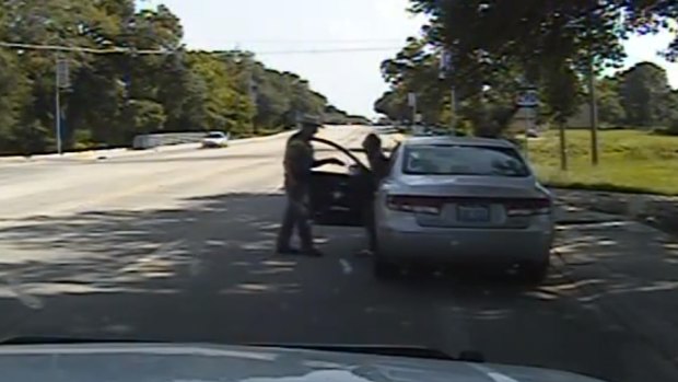A heated confrontation between trooper Brian Encinia leads to the arrest of Sandra Bland after a minor traffic infraction.