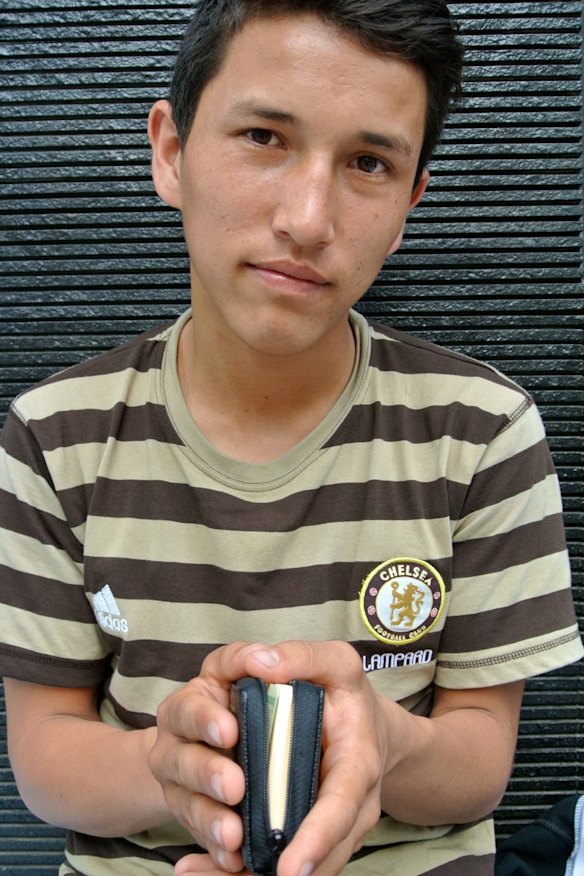 Parents killed: Sardar "Sammy" Hussein is in Jakarta hoping to start a new life somewhere other than Afghanistan. 