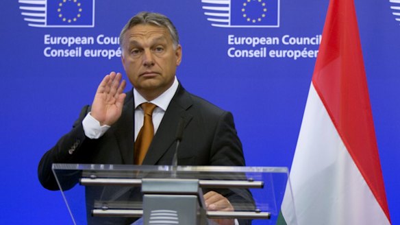 Hungarian Prime Minister Viktor Orban: 'Nobody would like to stay in Hungary, neither in Slovakia, nor Poland, nor Estonia. All of them would like to go to Germany.'