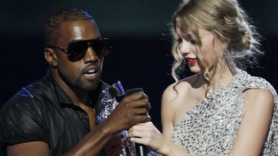 The Swift vs. West drama first began in 2009 when the rapper stormed the stage at the VMAs, claiming Beyonce was the rightful winner of the Best Female Video Award.