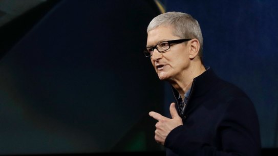 Apple CEO Tim Cook has actively campaigned for Hillary Clinton, while Trump has been lashing out at the iPhone maker.