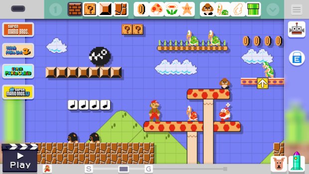 Super Mario Maker hands the game design over to the gaming community with powerful level editing tools and online sharing.