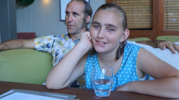 11-year-old Matilda Kobier who suffered viral encephalitis not once but twice, affecting her cognitive abilities, movement and causing seizures.