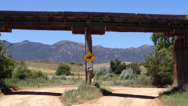 Where in the Region last week - the old rail bridge at the south side of Michelago, over Micalago Road.