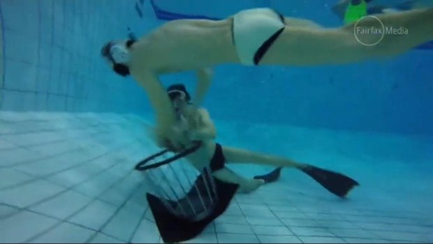 Australia is sending its first underwater rugby team to a World Cup.