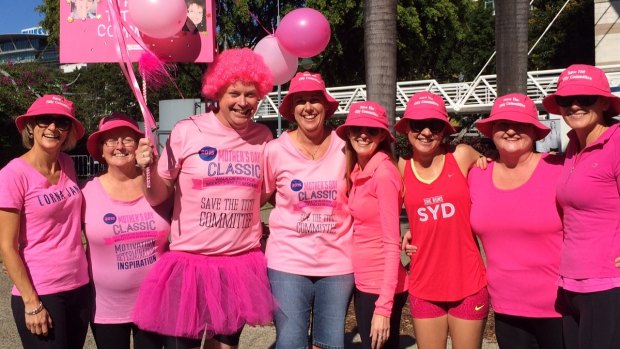 Walkers and runners take part in Brisbane's Mother's Day Classic event last year