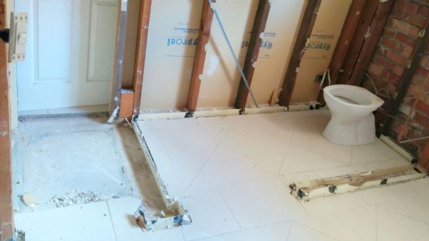 "The plumber laid down the plumbing work and the concrete base and then there was there was no progress at all:" Anila, who engaged Mr Issa's service in her Baulkham Hills home.