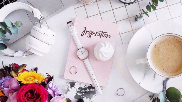 Canberra lawyer and flat lay pro Lee Rachel is the conference's authority on how to slay on Instagram.