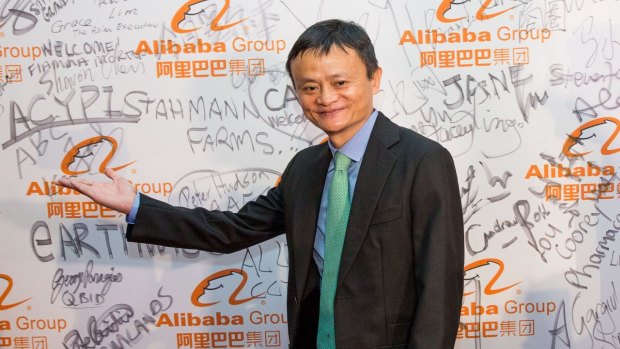 Alibaba's Jack Ma recently visited Melbourne to open an Australian office for his business.