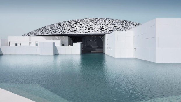 The new Louvre Abu Dhabi.