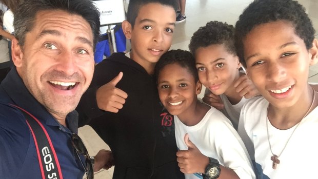 Jamie Durie in Rio.