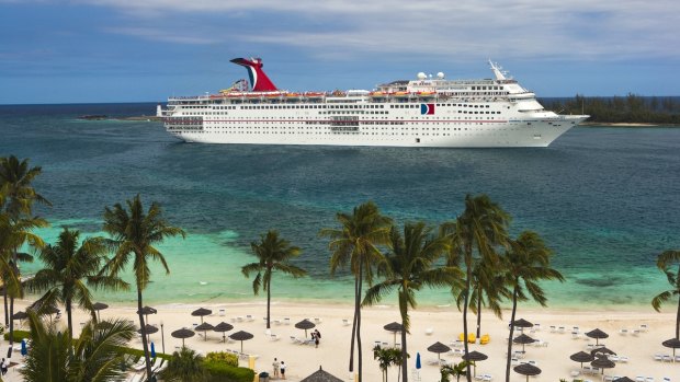 The couple has cruised on the 2056-passenger Carnival Sensation more than 100  times.