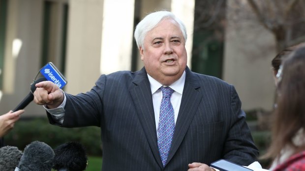 Clive Palmer claimed he would not allow Queensland Nickel to borrow funds from the state government while he was the owner.  