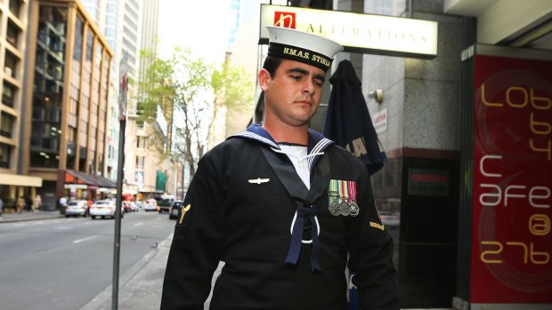 Naval technician Michael Daniel Thompson has had his conviction for assaulting a fellow sailor quashed.