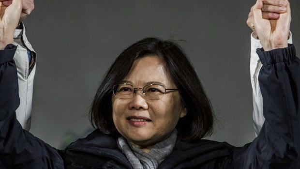 Democratic Progressive Party (DPP) presidential candidate Tsai Ing-wen.