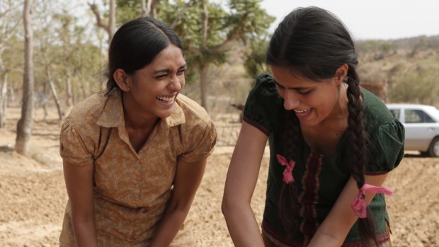 Mrunal Thakur and Riya Sisodiya in <i>Love Sonia</I>, which deals with sex trafficking.