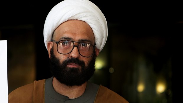 Lindt cafe gunman Man Haron Monis, pictured in 2010 - four years before the siege, was praised by the Islamic State publication Rumiyah.