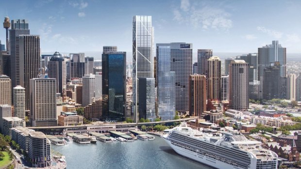 Lendlease has lodged plans for its long-awaited 55-level commercial Circular Quay Tower and new ground-level precinct with the City of Sydney.