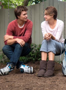 Till death us part: Ansel Elgort and Shailene Woodley in The Fault in our Stars. 