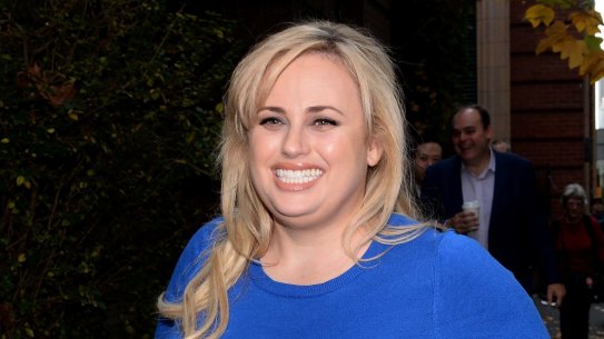 Rebel Wilson was all smiles before her teary turn in the witness box in May.