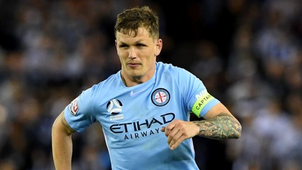 Sterner stuff: Melbourne City captain Michael Jakobsen says his team are tougher to beat this season under new coach Warren Joyce.