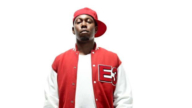 Dizzee Rascal delivers lyrics at a mile a minute.