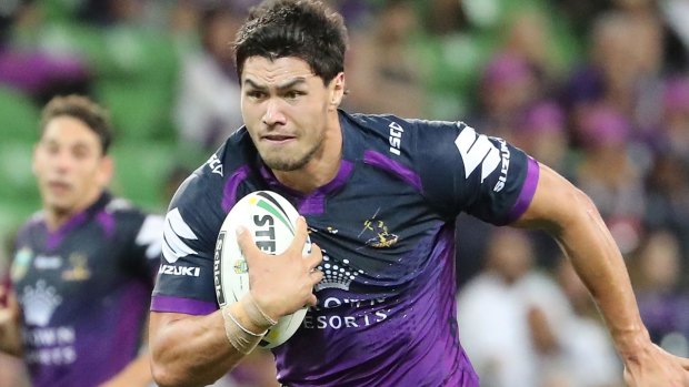 Moving on: Jordan McLean wants to make the most of his final year with the Storm. 