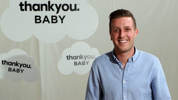 Daniel Flynn, co-founder of charitable company Thankyou, which donates 100 per cent of profits to projects around the world.