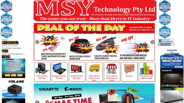 MSY is a computer and technology sales retailer with 28 stores across Australia.