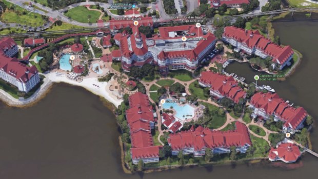 Disney's Grand Floridian hotel in Orlando, Florida.