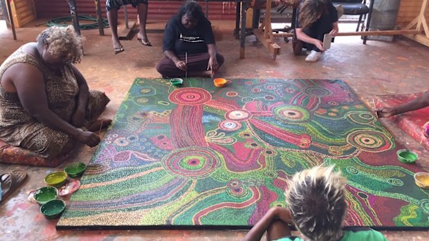 Aboriginal art festival, Australia: New generation of Central Desert ...