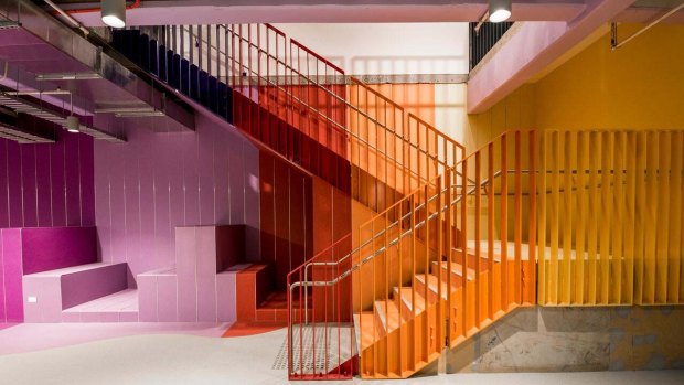 Several architectural firms contributed to the colourful makeover at RMIT, which can be seen during Open House Melbourne.