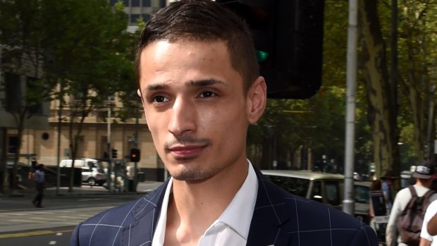 Angelo Gargasoulas at the Melbourne Magistrates Court for a hearing in March.