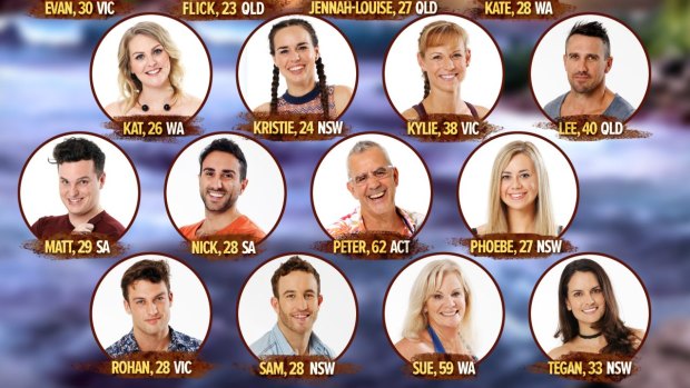 Australian Survivor contestants.