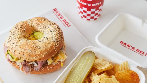 Dan's Deli in Toorak is among a raft of new bagel shops in Melbourne, and takes the time to make its own fillings, like pastrami.