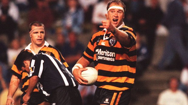 Glory days: Paul Sironen in his playing career.