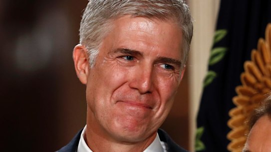 Judge Neil Gorsuch and his wife Louise.