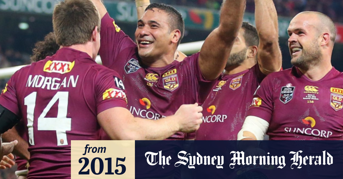 State Of Origin Iii Justin Hodges Sets Up Miracle Try In Queensland Farewell