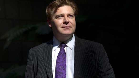 The Labor candidate for East Hills Cameron Murphy.