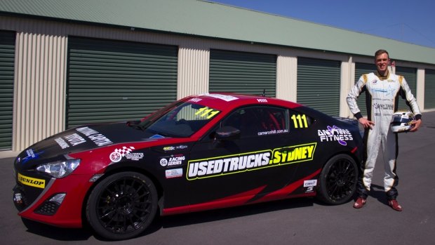 Canberra race car driver Cameron Hill is ready to take Bathurst by storm.