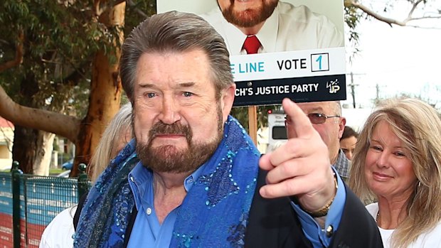 Newly elected senator Derryn Hinch