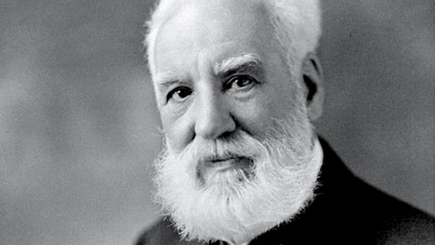 Benefactor or enemy of the human race: Alexander Graham Bell.
