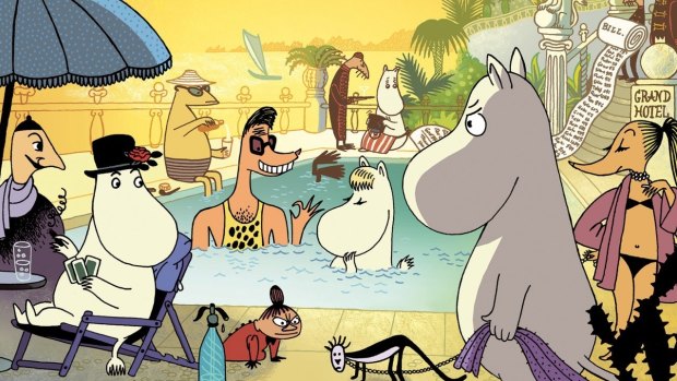 Moomins At The Riviera is a satisfying reinvigoration of Tove Jansson's children's classic.