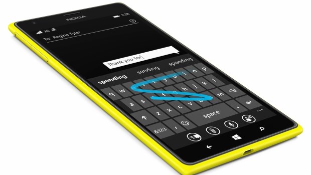 For frequent texters, Microsoft's new onscreen keyboard makes life simpler.