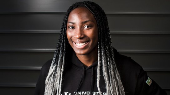 The Canberra Capitals have signed "one of the best young basketballers in the world" in Eziyoda Magbegor.